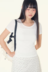 Melun ベーシック 半袖Tシャツ