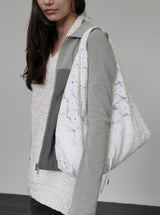 Jeanne Suede Shoulder Bag_Ivory
