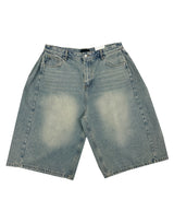 No.1191 side tuck bermuda denim SHORTS (3color)