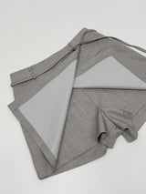 Ready Belted Wrap Skirt Pants