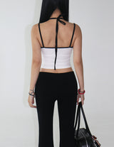 Rollup Bootcut Leggings Pants