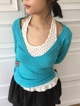 Kaya V-neck long sleeve (5color) 