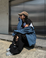 ピレンサイドシャーリングチェックシャツ