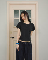 Updraft Slim Fit T-shirts [Black]