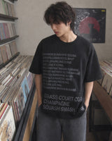 (UNISEX) Ss スローガン オーバーTシャツ