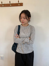 Bokan Stripe Round Long Sleeve Tee