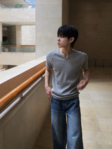 Ness Washed Flare Denim Pants