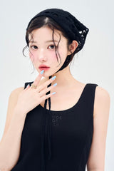 ストレッチラッフルドレス