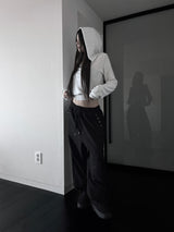 faye off-shoulder hood T (3color)