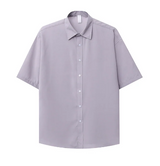 Lori Linen Oversized Fit Short Sleeve Shirt Shirt