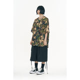 Balloon Bermuda Nylon Pants - Black