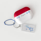 oab twinkle airpods case (red)