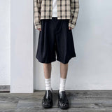 Structural Overlap Wide Shorts