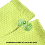 Dice Logo Crew Socks Lime