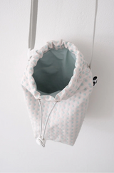 2Pockets Mini Bag Ivory Dot
