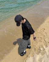 Shuren Shirring Cargo Bermuda Pants
