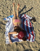 [ 2-piece / hot girl vibe ] whistle red light check bikini