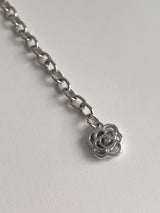Oval Silver Chain Belt