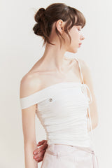 フェアリーホルタートップ white
