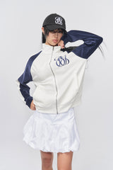 バルーンフィットコットンミニスカート White