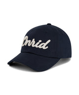 Applique Twill Logo Ball Cap - Navy