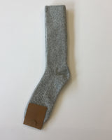 Ribbed Fine Wool Socks (4color)
