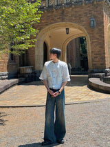 3 TAP Check Tweed Short Sleeve Jacket (2color)