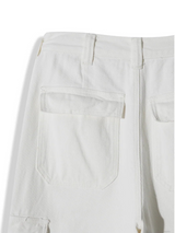 [Unisex] Work pocket cargo wide pants(4color)