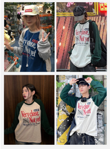 Very Close Raglan Over Fit Long Sleeve