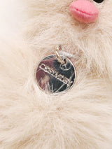 Cosymosy Mini Bird Keyring -  Oatmeal