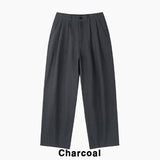 Summer Cooling Linen Half Banding Slacks
