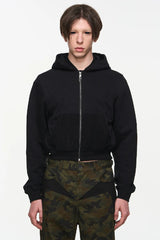 ベーシックロゴパッチクロップフーディー
