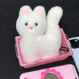 キティフォーク人形キーホルダー (cream white)