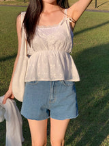 Classic Summer Denim Shorts (2color)
