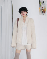 Boehm Boksarthy high neck two-way cardigan (outer)