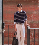 Fate Semi-Wide Cotton Pants