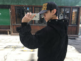 If Eyelet Over Hoodie 2C