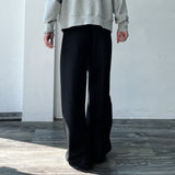 Center Seam 3D Curved Trousers