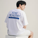 25P バックプリンティング ステイ ロゴ 半袖Tシャツ 25B41306WH