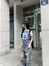 Vintage 33 Big Number Raglan T-shirt 