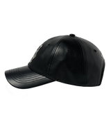26SS LINE AC BEAR VEGAN LEATHER BALL CAP