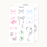 Artist QWERTY 01 [2ea] _Tattoo sticker