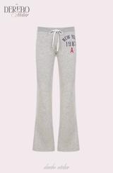 New York low-rise semi-boot casual pants