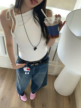 Kana Unfoot Strap Sleeveless Tee