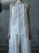 Asib Unbalance Sleeveless Blouse
