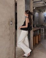 Bez Straight Fit Cotton Pants
