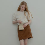 HEART LOCK MINI BAG (BUTTER)
