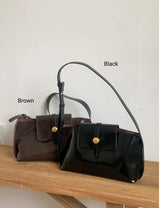 Vintage Leather Classic Shoulder Bag