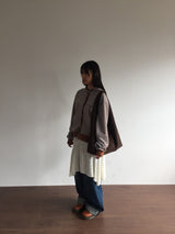 Grunge knit cutout skirt(3color)