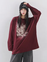 (UNISEX) On Time 長袖Tシャツ